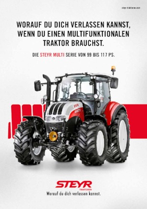 Traktory z napędem 4WD Steyr 4110 Multi Basis