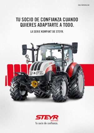 Traktory z napędem 4WD Steyr 4075 Kompakt HILO