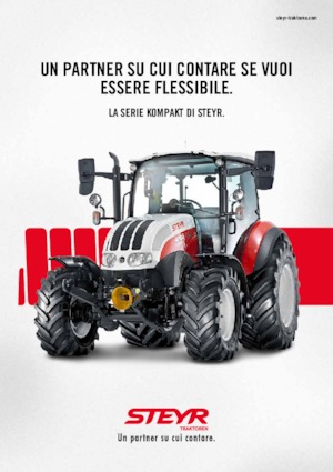 Traktory z napędem 4WD Steyr 4075 Kompakt HILO