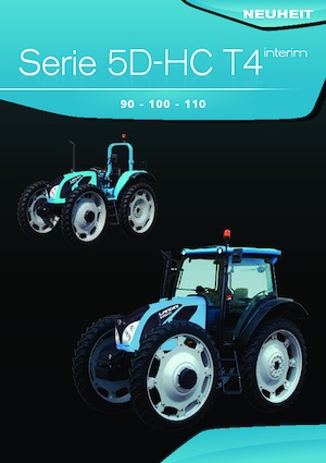 Traktory z napędem 4WD Landini 5-110D-HC