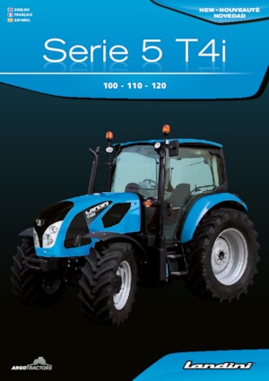 Traktory z napędem 4WD Landini DT 5-110