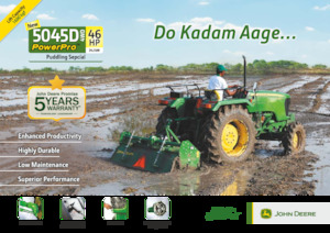 Traktory z napędem 4WD John Deere 5045 PowerPro