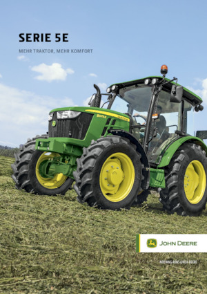 Traktory z napędem 4WD John Deere 5075E