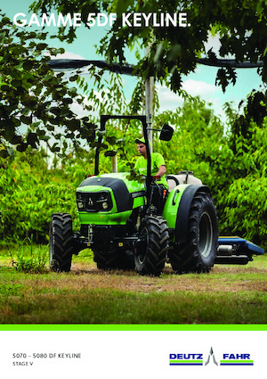 Traktory z napędem 4WD DEUTZ-FAHR 5070 DF Keyline