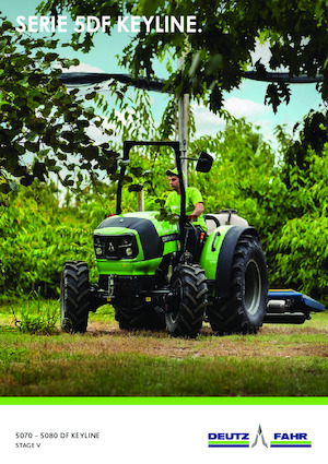 Traktory z napędem 4WD DEUTZ-FAHR 5070 DF Keyline