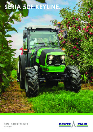 Traktory z napędem 4WD DEUTZ-FAHR 5070 DF Keyline