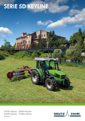 Traktory z napędem 4WD DEUTZ-FAHR 5070 D Keyline