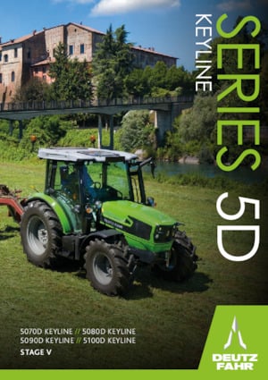 Traktory z napędem 4WD DEUTZ-FAHR 5070 D Keyline