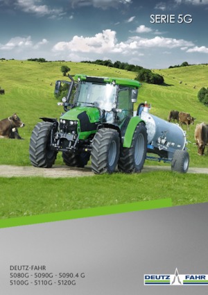 Traktory z napędem 4WD DEUTZ-FAHR 5080 G GS