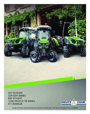 Traktory z napędem 4WD DEUTZ-FAHR 5080G TB
