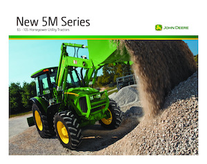 Traktory z napędem 4WD John Deere 5085M 