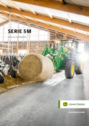 Traktory z napędem 4WD John Deere 5090M 