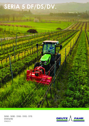 Traktory z napędem 4WD DEUTZ-FAHR 5095 DF GS 