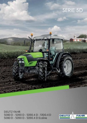 Traktory z napędem 4WD DEUTZ-FAHR 5080 D Ecoline