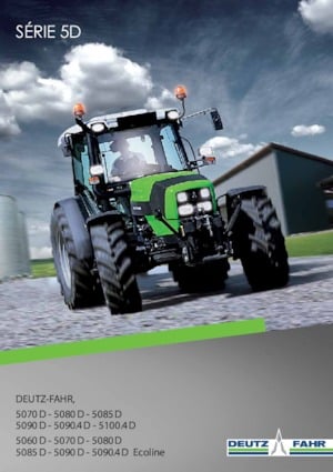 Traktory z napędem 4WD DEUTZ-FAHR 5080 D Ecoline