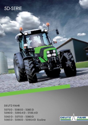 Traktory z napędem 4WD DEUTZ-FAHR 5080 D Ecoline