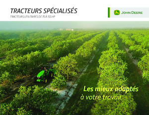 Traktory z napędem 4WD John Deere 5100MH