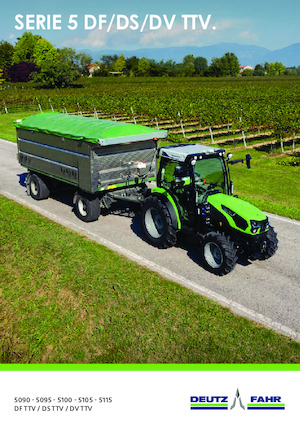 Traktory z napędem 4WD DEUTZ-FAHR 5095 DS TTV