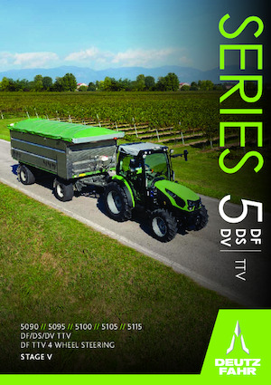 Traktory z napędem 4WD DEUTZ-FAHR 5095 DS TTV
