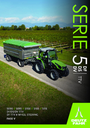 Traktory z napędem 4WD DEUTZ-FAHR 5095 DS TTV