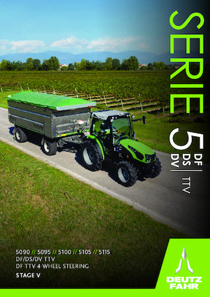 Traktory z napędem 4WD DEUTZ-FAHR 5095 DS TTV