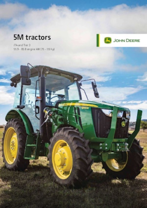 Traktory z napędem 4WD John Deere 5105M