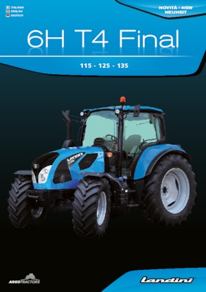 Traktory z napędem 4WD Landini 6-135 H