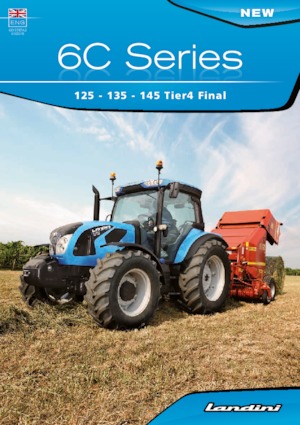 Traktory z napędem 4WD Landini 6-135 CLS