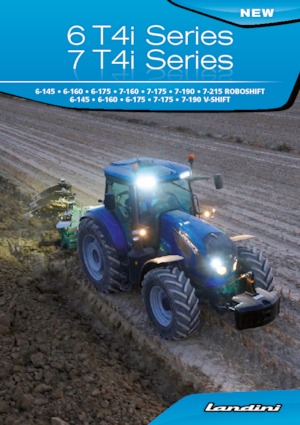 Traktory z napędem 4WD Landini 6-145