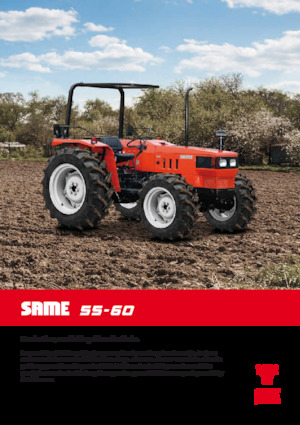 Traktory z napędem 4WD SAME 55