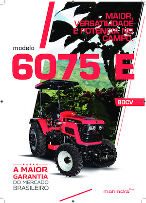 Traktory z napędem 4WD Mahindra 6075E