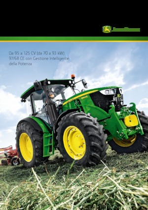 Traktory z napędem 4WD John Deere 6105MC