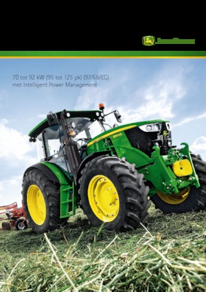 Traktory z napędem 4WD John Deere 6105MC