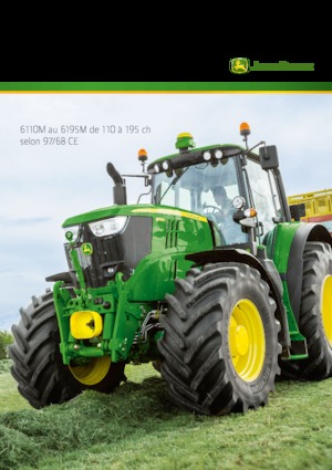 Traktory z napędem 4WD John Deere 6130M