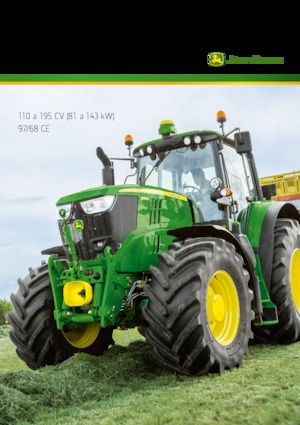 Traktory z napędem 4WD John Deere 6155M