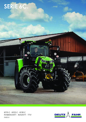 Traktory z napędem 4WD DEUTZ-FAHR 6135 C TTV 
