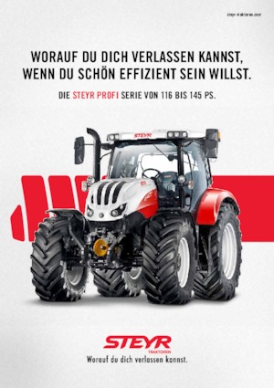 Ciągniki kompaktowe Steyr 4115 Profi