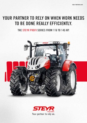 Ciągniki kompaktowe Steyr 4145 Profi Classic Basis