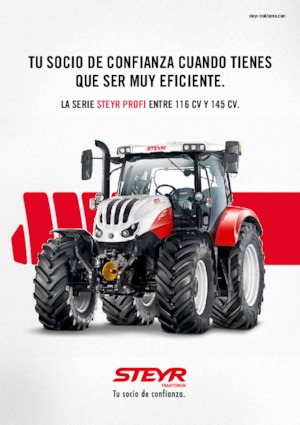 Traktory z napędem 4WD Steyr 6145 Profi