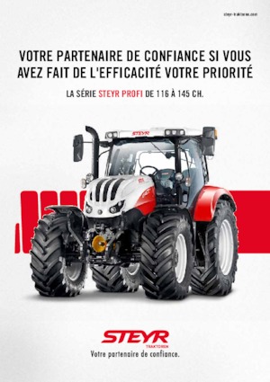 Traktory z napędem 4WD Steyr 6145 Profi