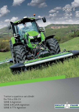 Traktory z napędem 4WD DEUTZ-FAHR 6155 Agrotron