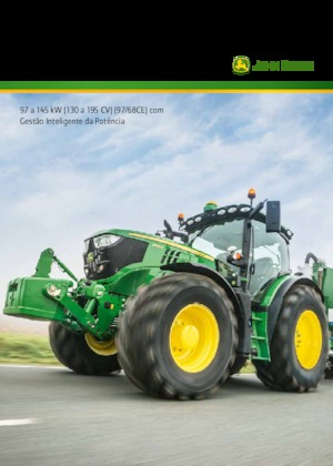 Traktory z napędem 4WD John Deere 6130R