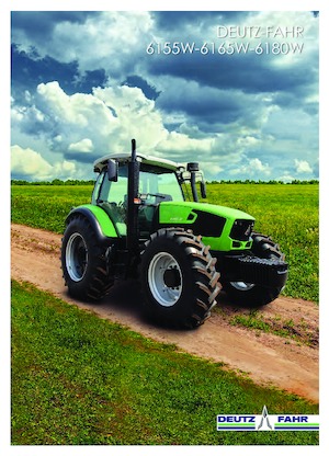 Traktory z napędem 4WD DEUTZ-FAHR 6155W