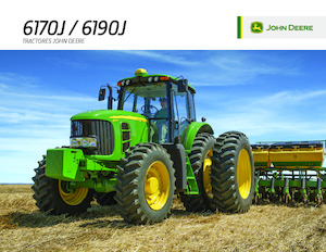 Traktory z napędem 4WD John Deere 6170J
