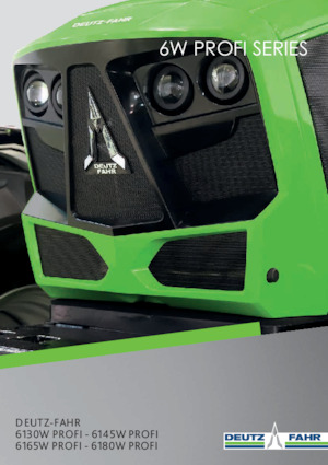 Traktory z napędem 4WD DEUTZ-FAHR 6165W Profi