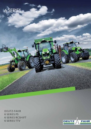 Traktory z napędem 4WD DEUTZ-FAHR 6155 Agrotron
