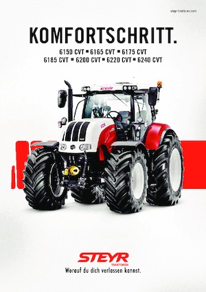 Traktory z napędem 4WD Steyr 6175 CVT Komfort