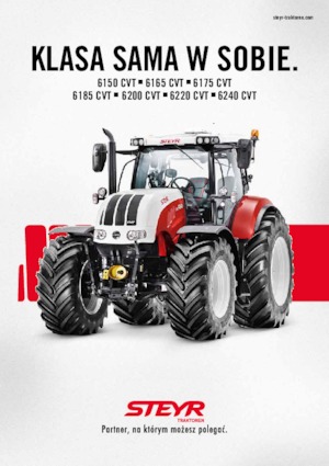 Traktory z napędem 4WD Steyr 6175 CVT Komfort