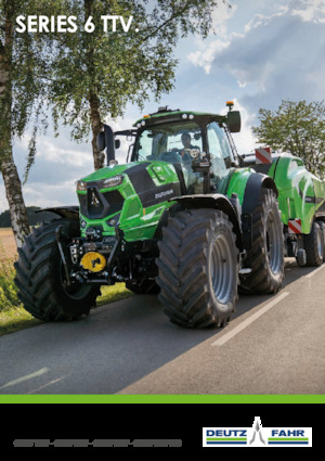 Traktory z napędem 4WD DEUTZ-FAHR 6190 Agrotron TTV