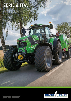 Traktory z napędem 4WD DEUTZ-FAHR 6190 Agrotron TTV